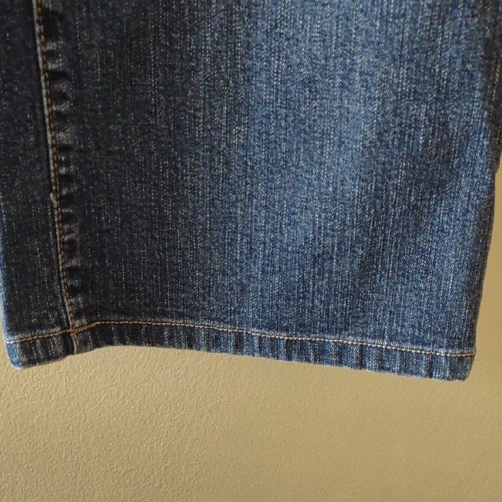 Calvin Klein Women's Boot Cut Jeans - Dark Blue - Picture 5 of 9